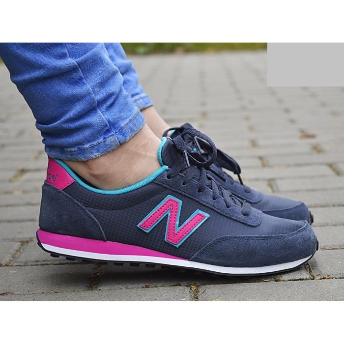 new balance bleu marine rose femme